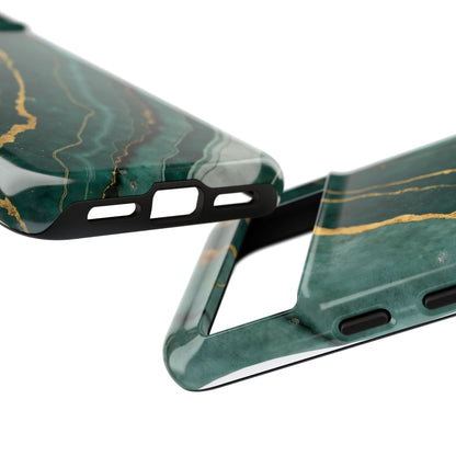 Jade Green Marble Case Design