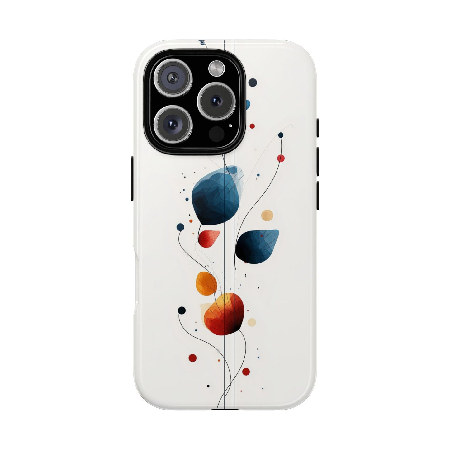 Celestial Dots Abstract Phone Case – Space-Inspired Art for iPhone, Samsung & Pixel