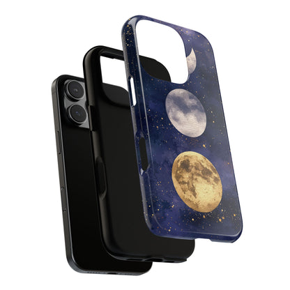 Moon Magic Watercolor Phone Case for iPhone, google Pixel & Samsung