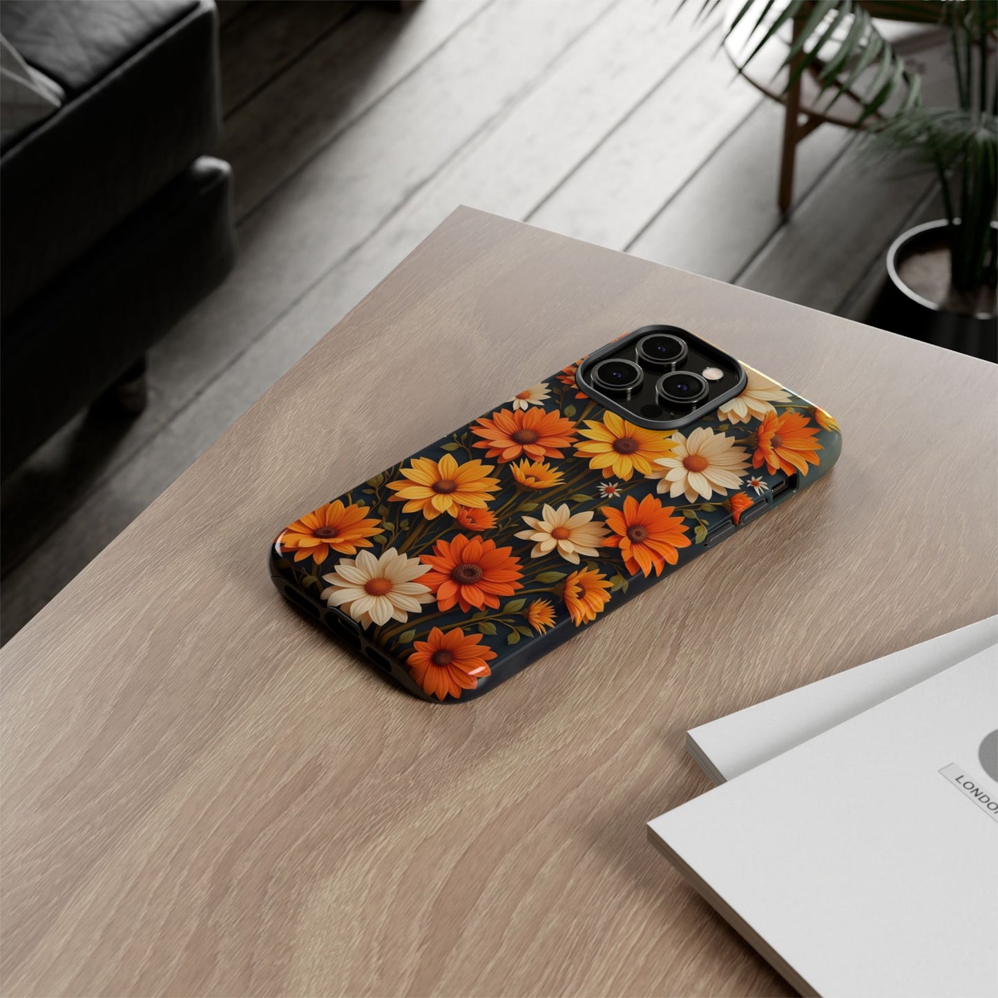 Boho Vibrant Floral Tapestry Case Design, Iphone Case
