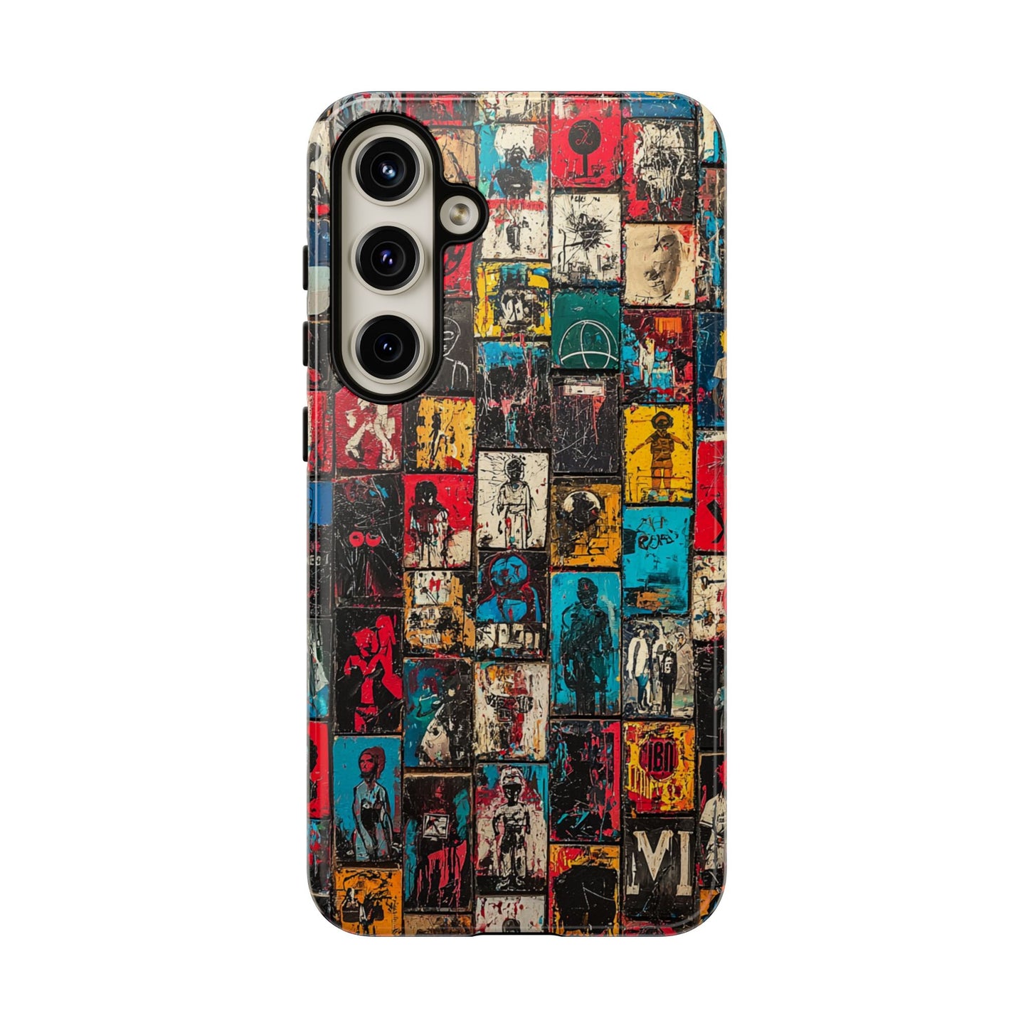 Abstract Art Phone Case – Basquiat-Inspired Phone Cover - iPhone, Samsung & Google Pixel Cover - Artistic Painting Case,  Art Lover Gift