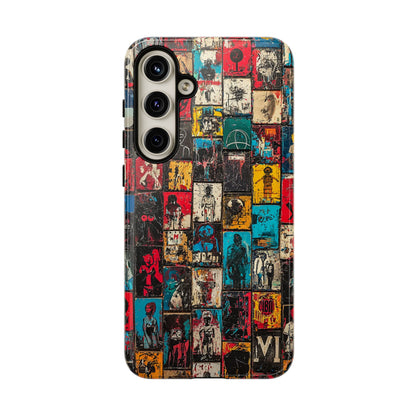 Abstract Art Phone Case – Basquiat-Inspired Phone Cover - iPhone, Samsung & Google Pixel Cover - Artistic Painting Case,  Art Lover Gift