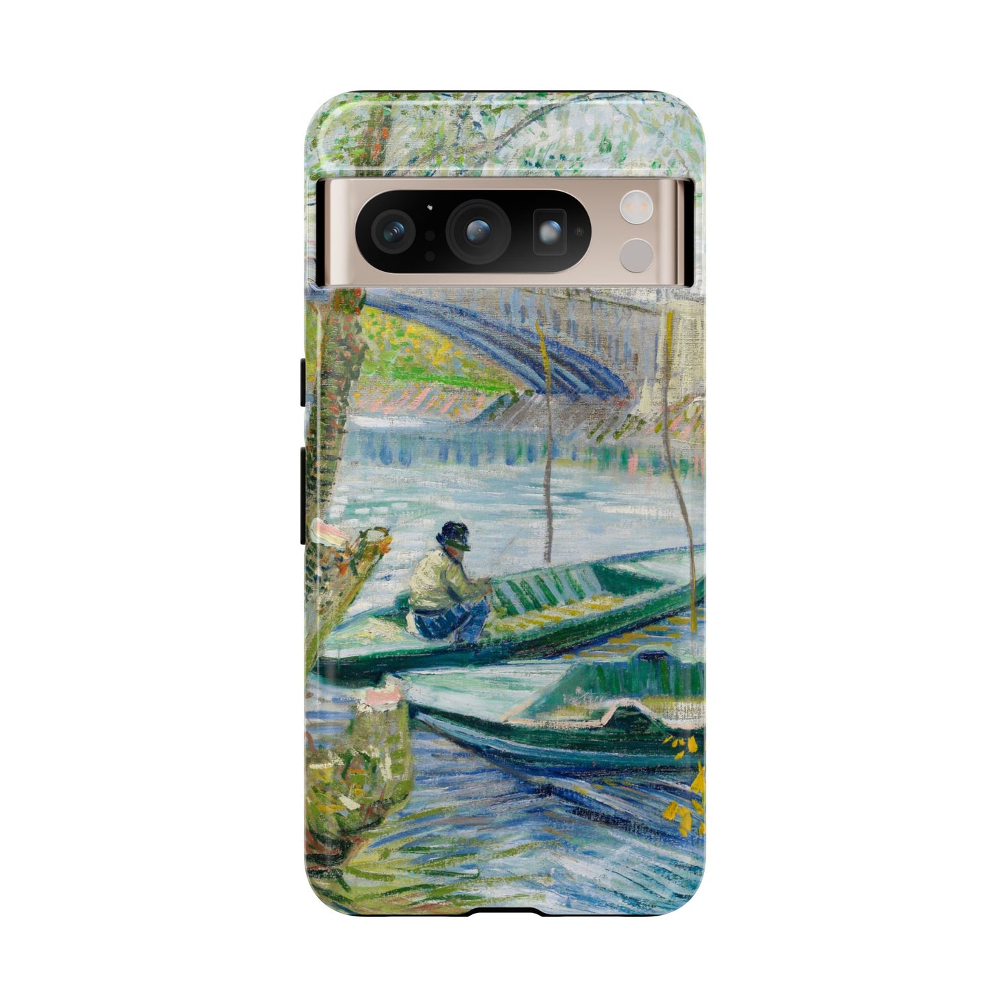 Vincent Van Gogh Fisherman Painting Phone Case - Art Case for iPhone, Samsung & Google Pixel