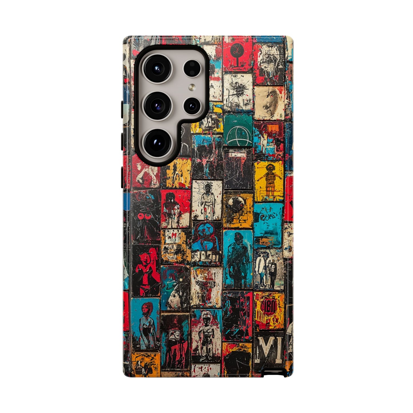Abstract Art Phone Case – Basquiat-Inspired Phone Cover - iPhone, Samsung & Google Pixel Cover - Artistic Painting Case,  Art Lover Gift