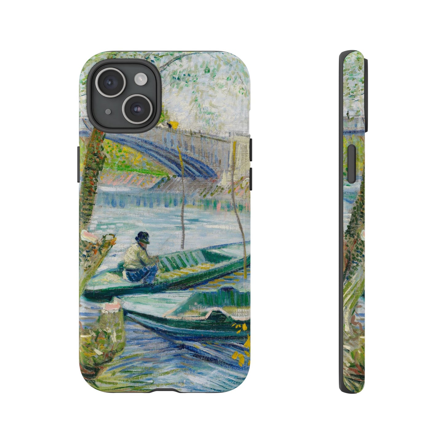 Vincent Van Gogh Fisherman Painting Phone Case - Art Case for iPhone, Samsung & Google Pixel