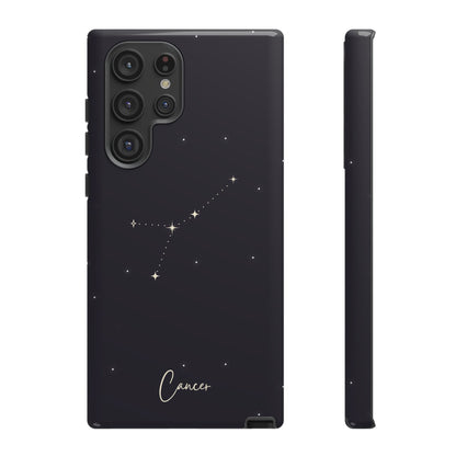 Cancer Zodiac Starscape Phone Case – Mystical Galaxy Design – Cosmic Style for iPhone, Samsung & Google Pixel