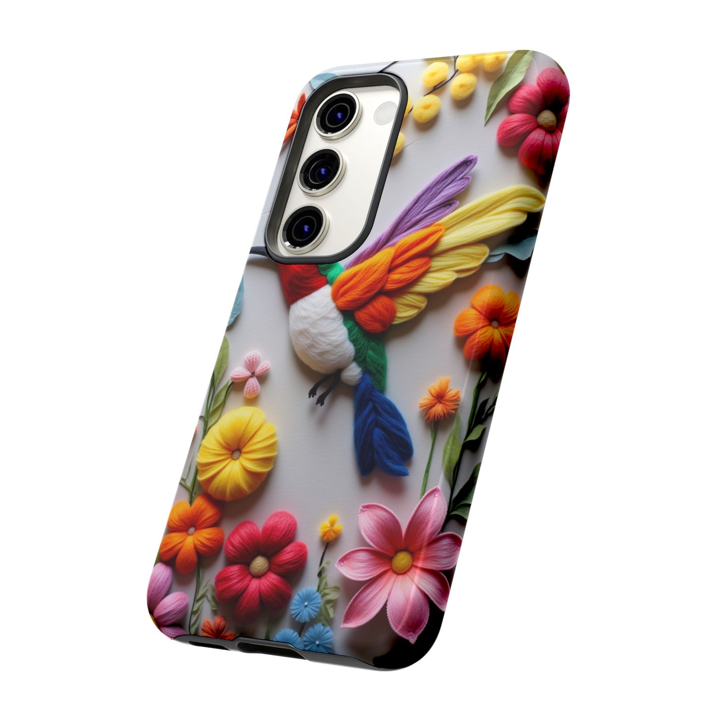 Elegant Hummingbird with Floral Mosaic Design | Nature's Artistic Vibes | Pixel 8 pro