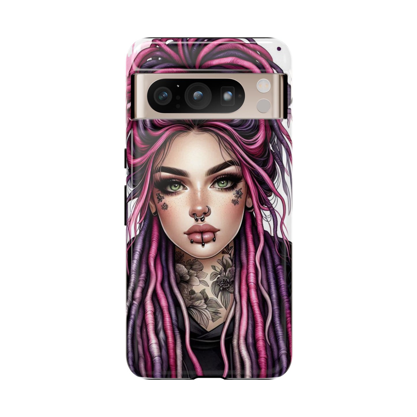 Neon Gothic Beauty Mobile Case