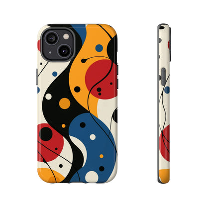 Bauhaus Style Terrazzo Phone Case – iPhone, Google Pixel, Samsung