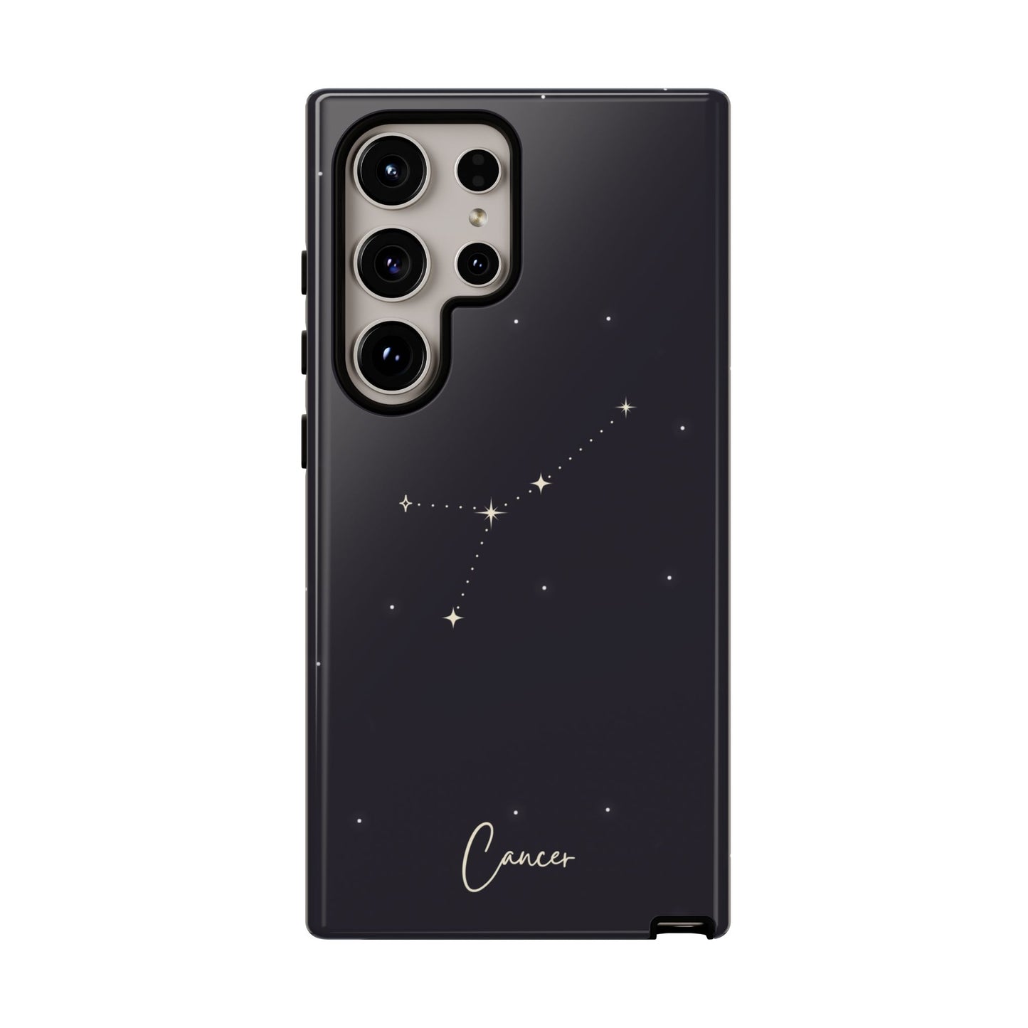 Cancer Zodiac Starscape Phone Case – Mystical Galaxy Design – Cosmic Style for iPhone, Samsung & Google Pixel