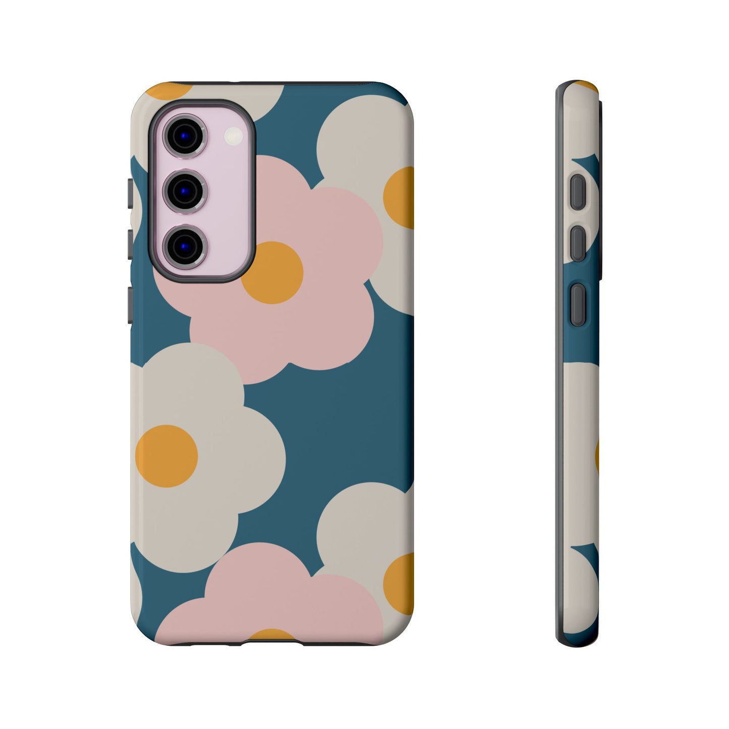 Retro Floral Phone Case – Vintage Aesthetic for iPhone, Samsung & Google Pixel