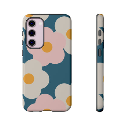Retro Floral Phone Case – Vintage Aesthetic for iPhone, Samsung & Google Pixel