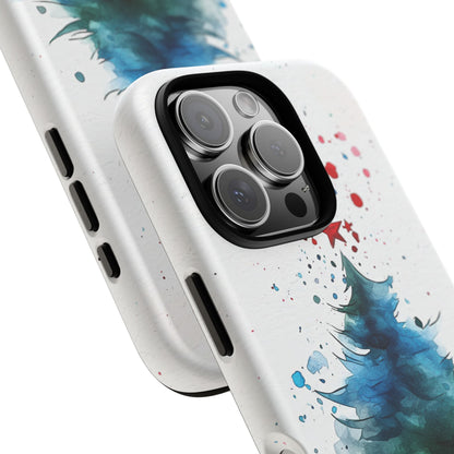 Winter Bloom – Watercolor Tree Art Case for iPhone, Pixel & Samsung