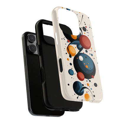 Cosmic Orbit – Abstract Sphere Phone Case for iPhone, Samsung & Pixel