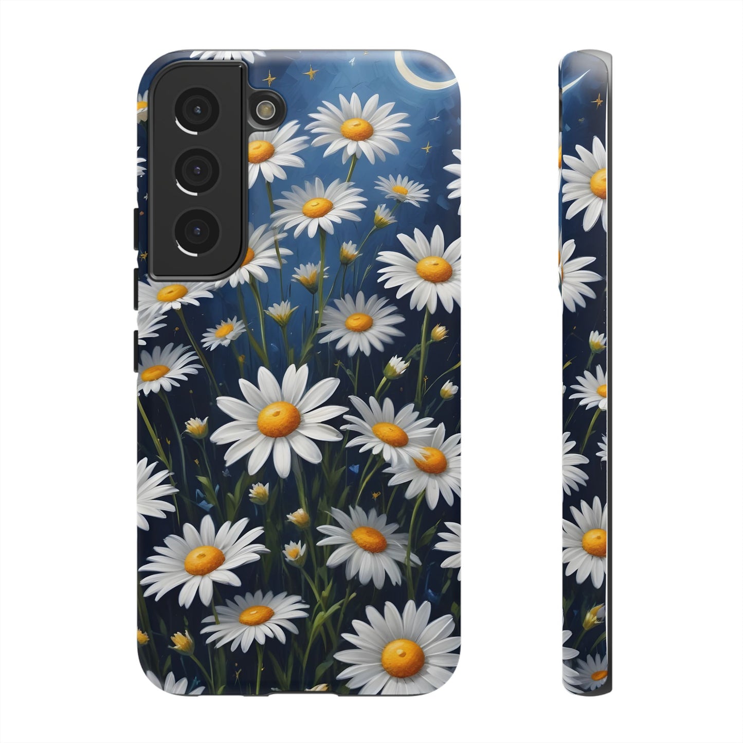 Witchy Daisy Flowers Phone Case Vintage Botanical Cover
