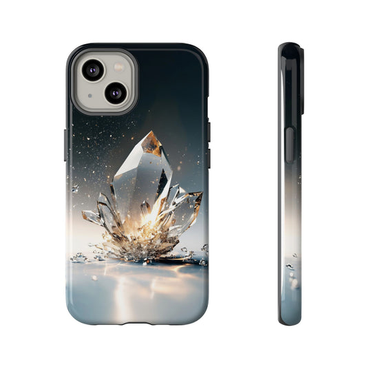 Shattered Crystal Matching Couple Phone Case – Bold & Dazzling for iPhone, Samsung & Google Pixel