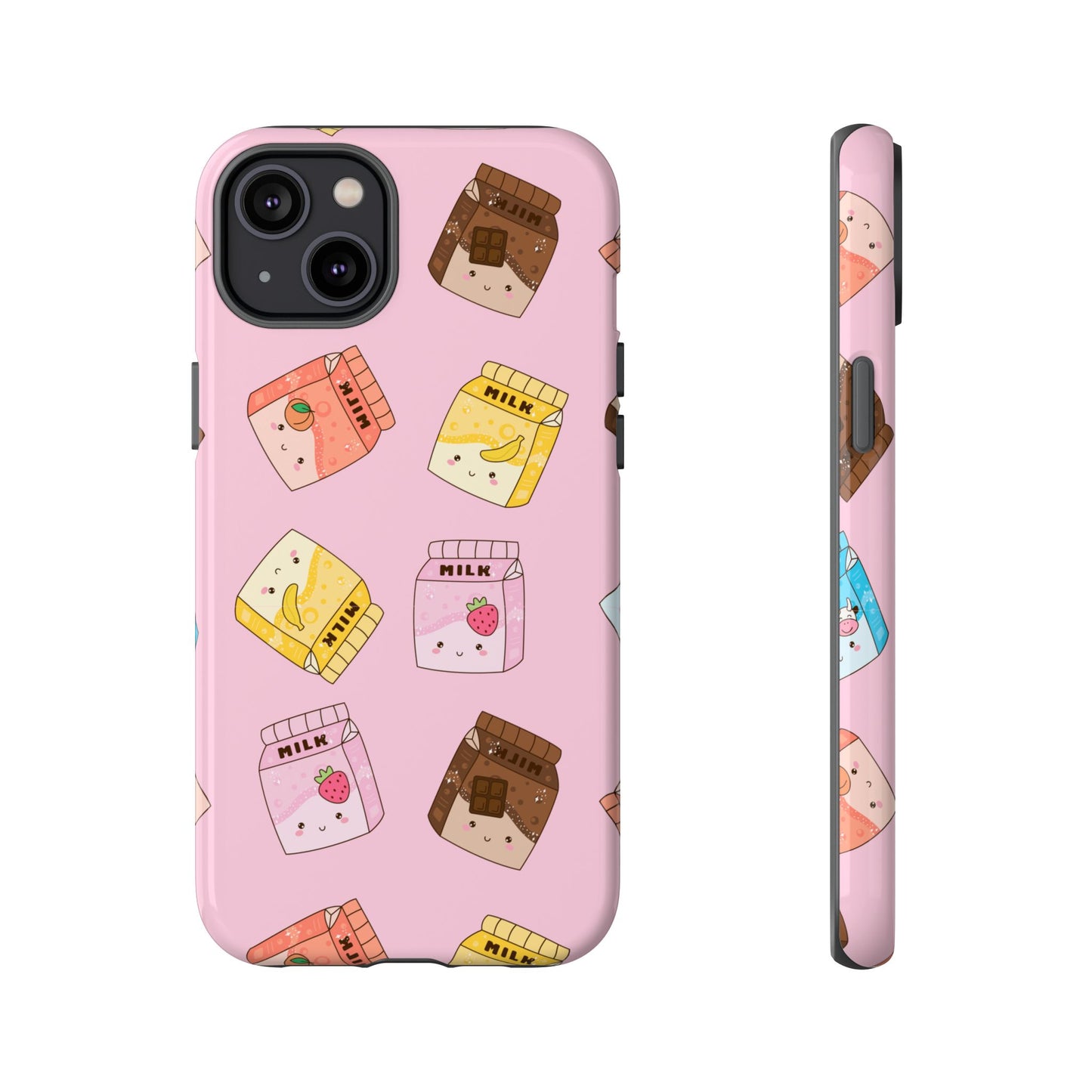 Kawaii Milk Carton Phone Case for iPhone, Google Pixel, Samsung