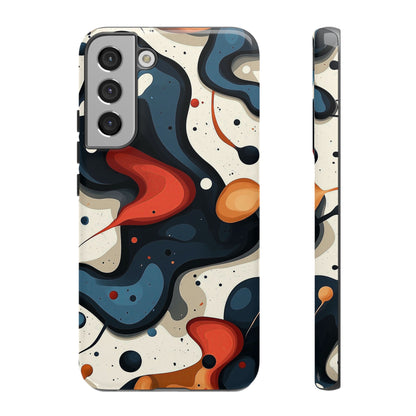 Molten Drift – Abstract Art Phone Case for iPhone, Samsung & Pixel