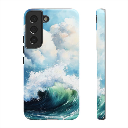 Pastel Wave Dream Watercolor Phone Case for iPhone, google Pixel & Samsung