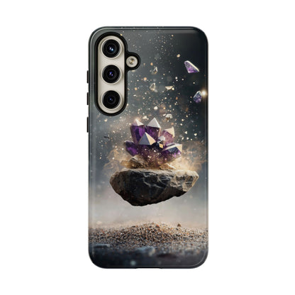 Mystic Amethyst Stones Phone Case for iPhone, Samsung & Google Pixel