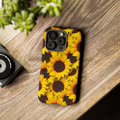 Vibrant Sunflower Bloom Mobile Case