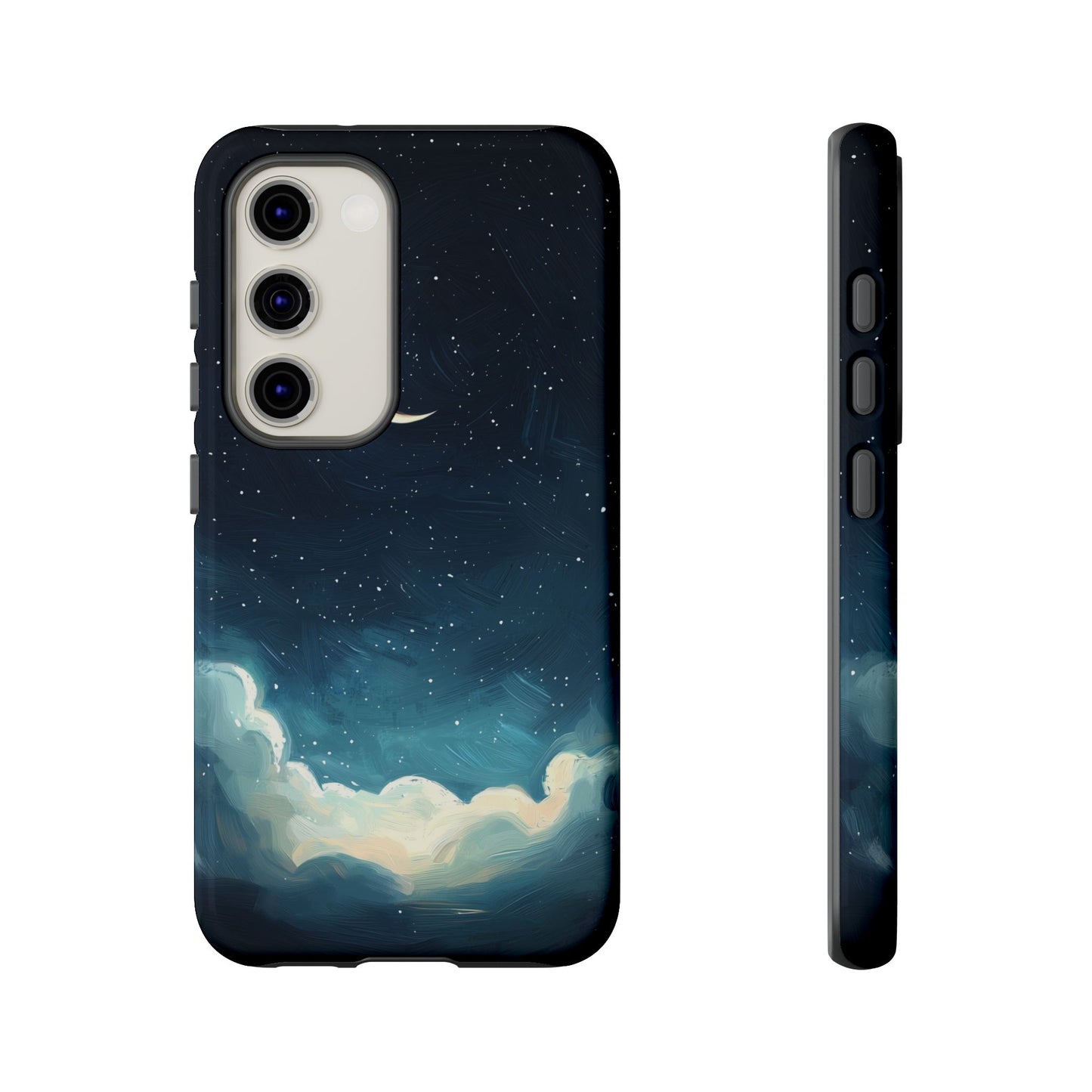 Midnight Aurora Watercolor Phone Case for iPhone, google Pixel & Samsung