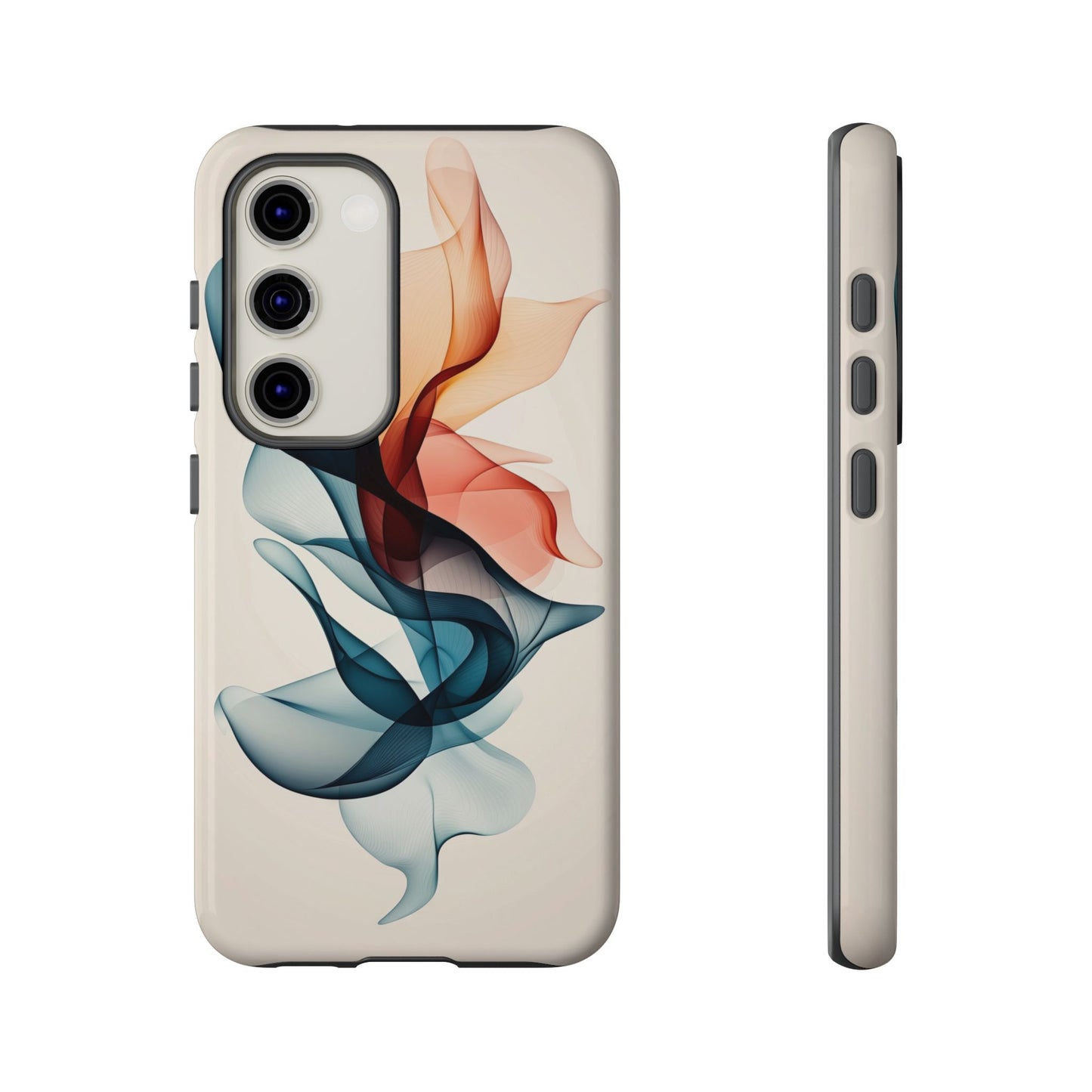Ethereal Flow – Minimal Abstract Phone Case for iPhone, Google Pixel, Samsung