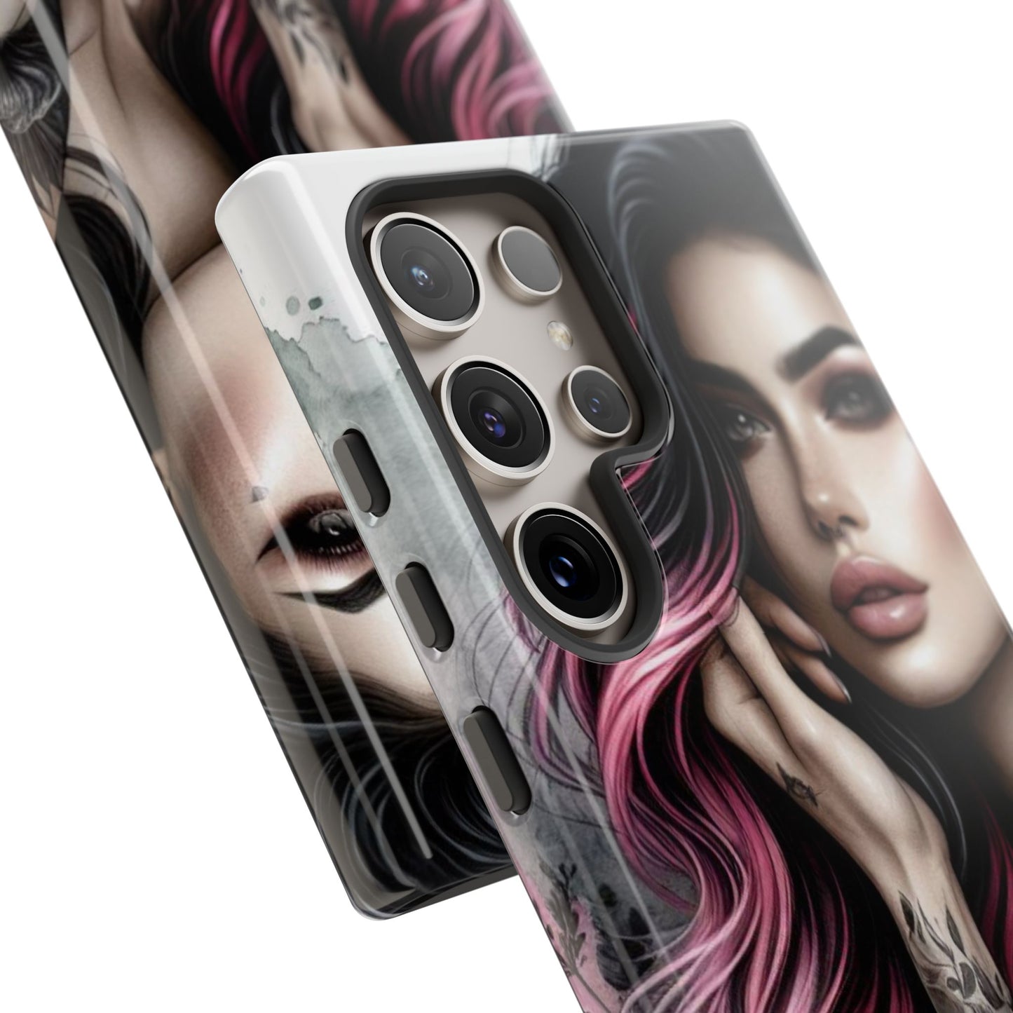Tattooed Elegance – Gothic Art Mobile Cover