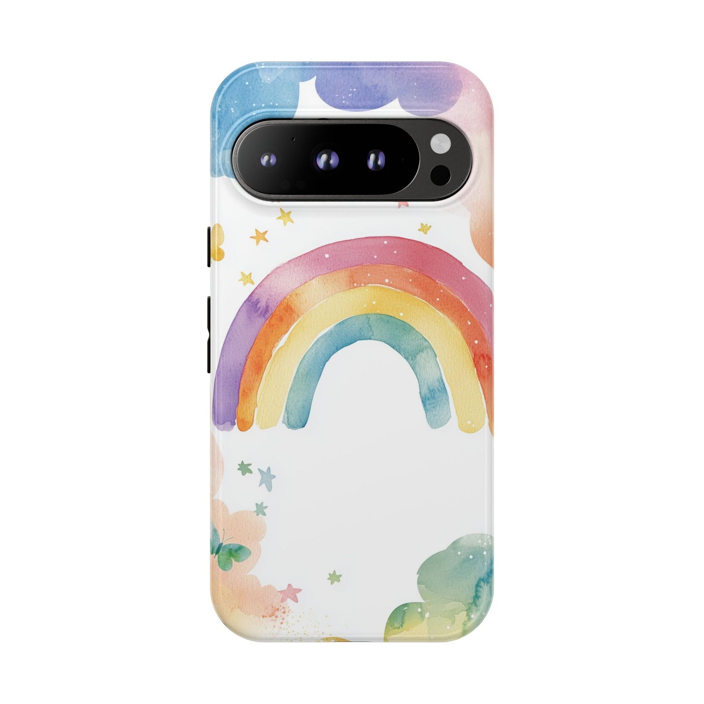Rainbow Whimsy Watercolor Phone Case for iPhone, google Pixel & Samsung