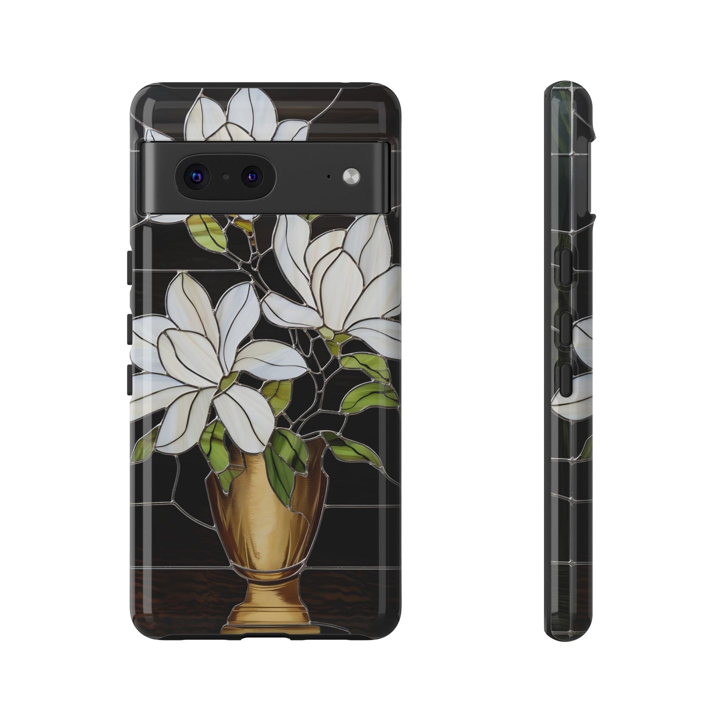Stained Glass Floral Phone Case