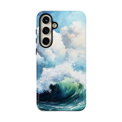 Pastel Wave Dream Watercolor Phone Case for iPhone, google Pixel & Samsung