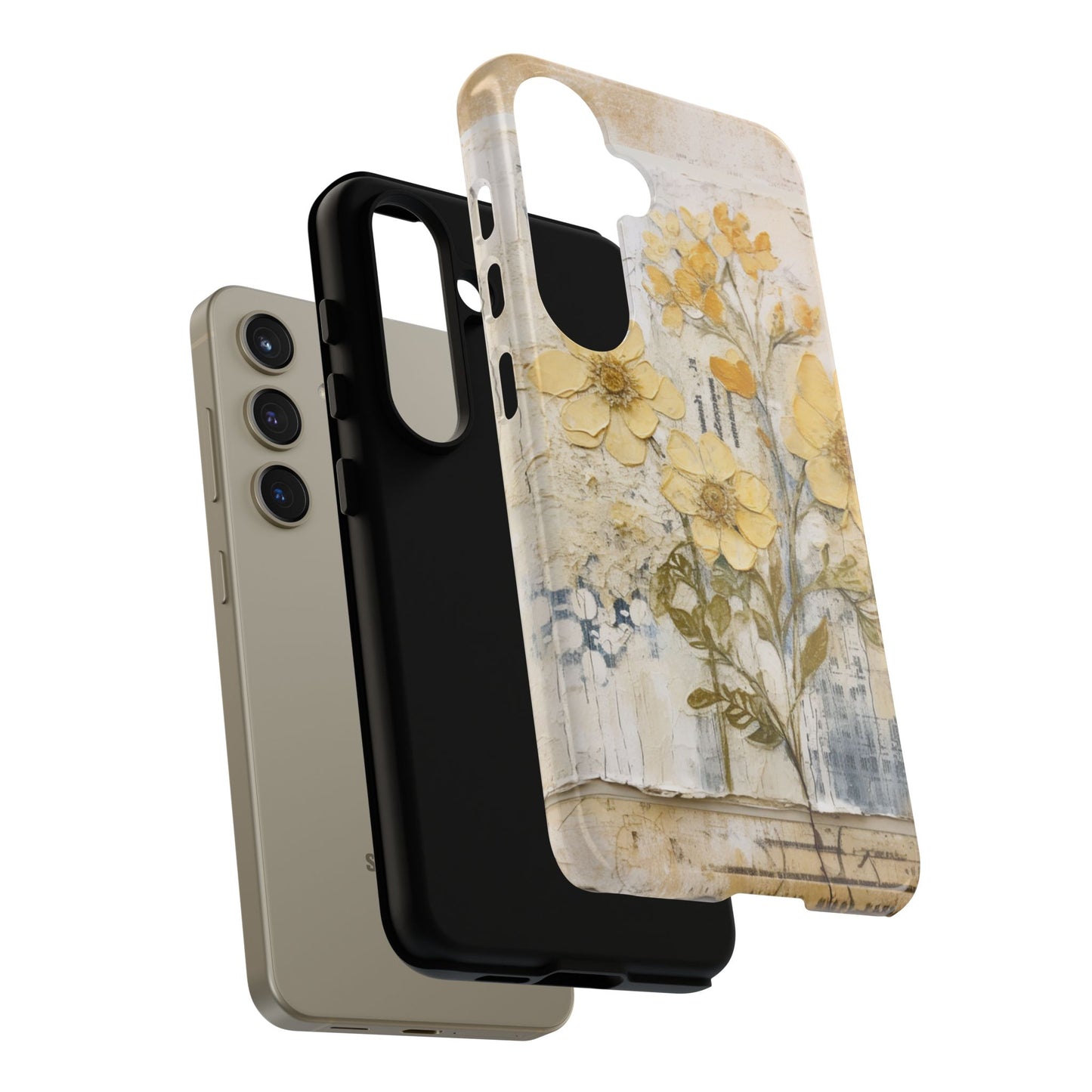 Vintage Botanical Floral Mobile Case