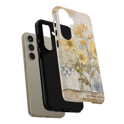 Vintage Botanical Floral Mobile Case