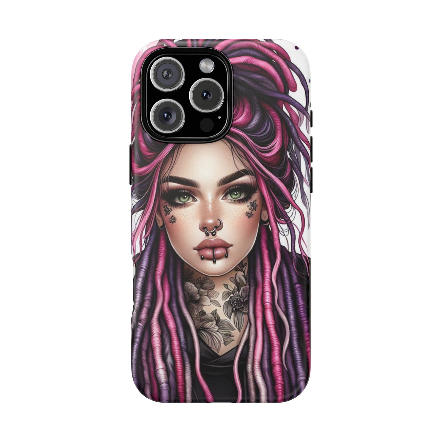 Neon Gothic Beauty Mobile Case