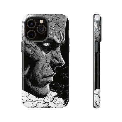 Shattered Reflections of a Symbiotic Soul: The Rise of a Dark Anti-Hero Phone Case for iPhone, Samsung & Pixel