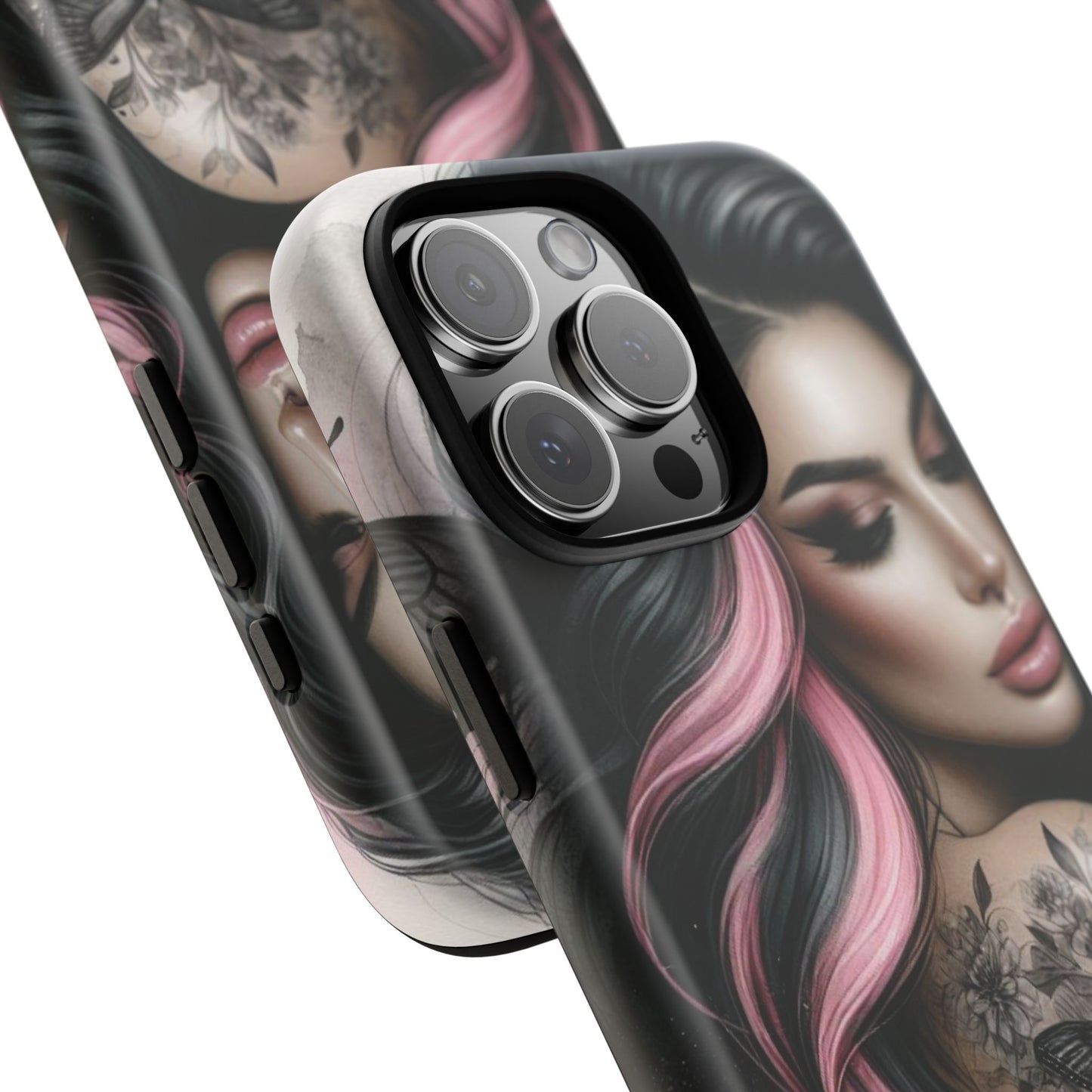 Butterfly Noir – Gothic Beauty & Inked Elegance Mobile Cover
