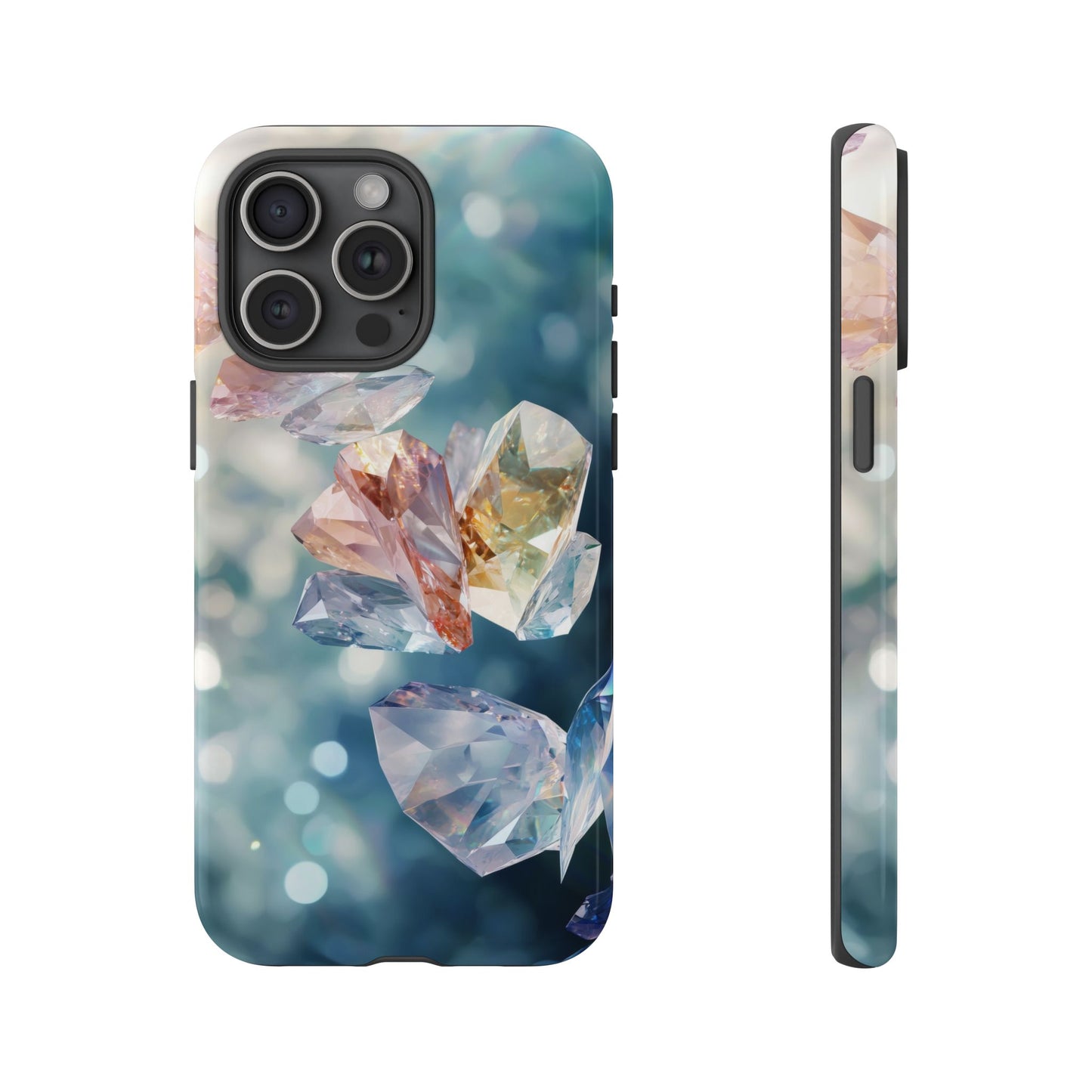 Crystal Butterfly Stones Phone Case for iPhone, Samsung & Google Pixel