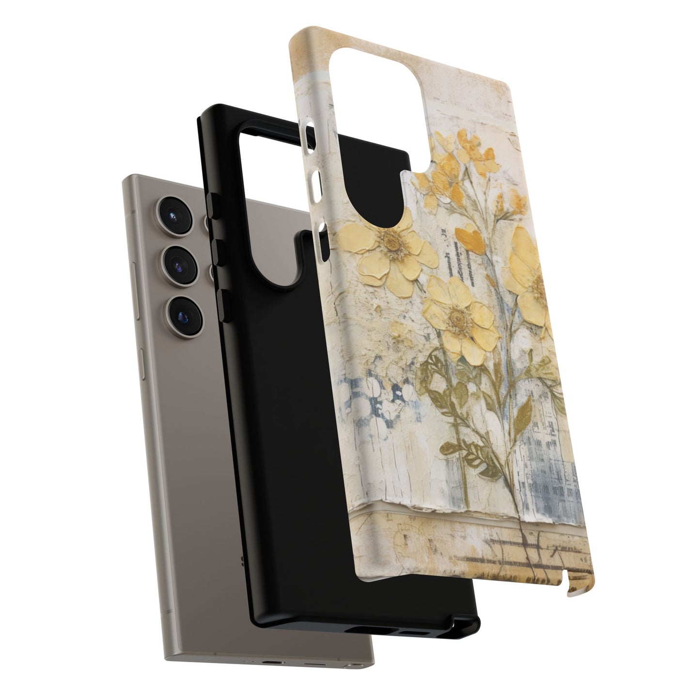 Vintage Botanical Floral Mobile Case