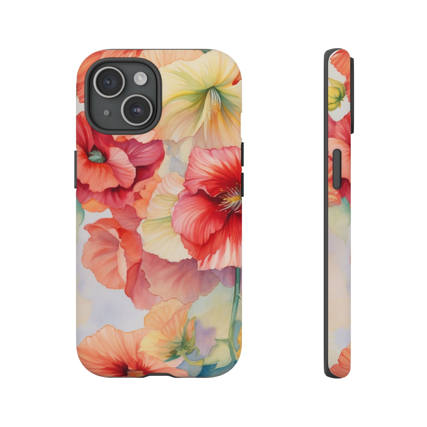 Floral Harmony Watercolor Mobile Case