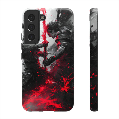 Duel of Fates | Red Energy Samurai Clash Phone Case for iPhone, Samsung & Pixel