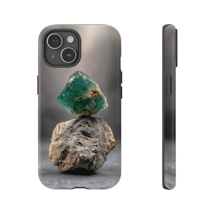 Balanced Emerald Phone Case for iPhone, Samsung & Google Pixel