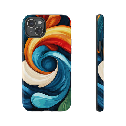Colorstorm – Fluid Energy Abstract Phone Case for iPhone, Samsung & Pixel