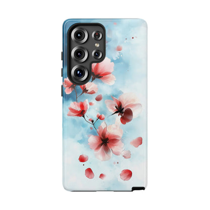 Petal Whispers Watercolor Phone Case for iPhone, google Pixel & Samsung