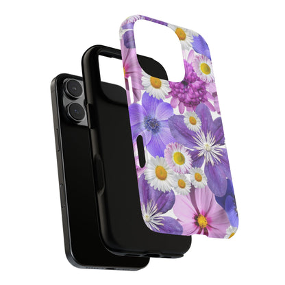 Lavender Blossom Floral Mobile Case