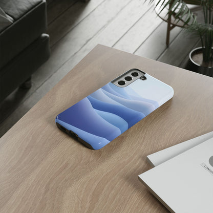Intricate Abstract Wavy Landscape phone case