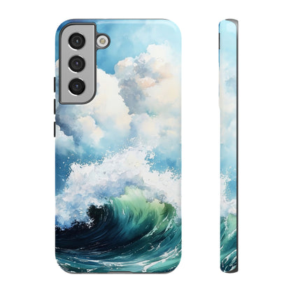 Pastel Wave Dream Watercolor Phone Case for iPhone, google Pixel & Samsung