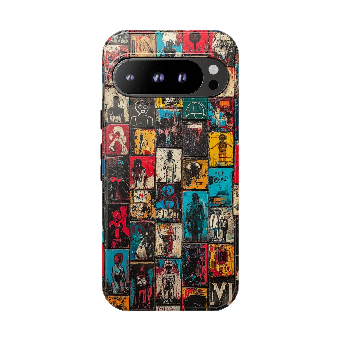 Abstract Art Phone Case – Basquiat-Inspired Phone Cover - iPhone, Samsung & Google Pixel Cover - Artistic Painting Case,  Art Lover Gift