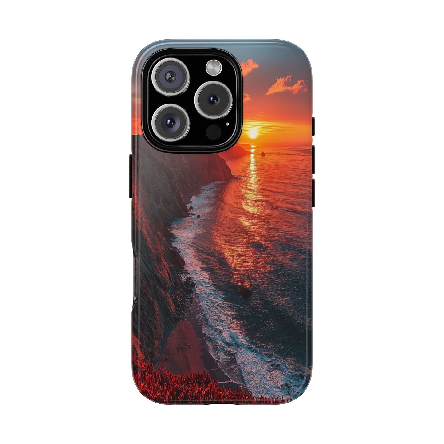 Minimal Nature Scene Case – Calm Landscape for iPhone, Samsung & Pixel
