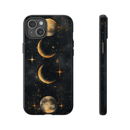 Lunar Phases Boho Moon Phone Case for iPhone, Pixel & Samsung