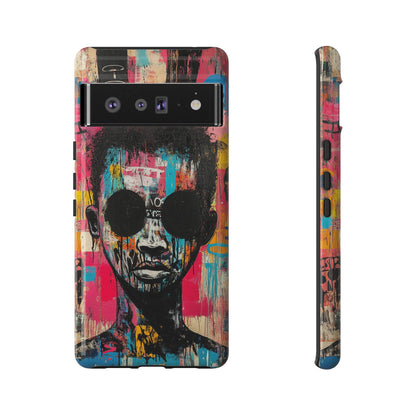 Basquiat Street Art Phone Case – Artistic Phone Protection - iPhone, Samsung & Google Pixel Cover - Artistic Painting Case,  Art Lover Gift